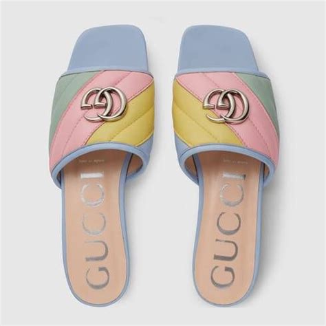 chancleta gucci de mujeres|Gucci Chanclas para mujer con Doble G.